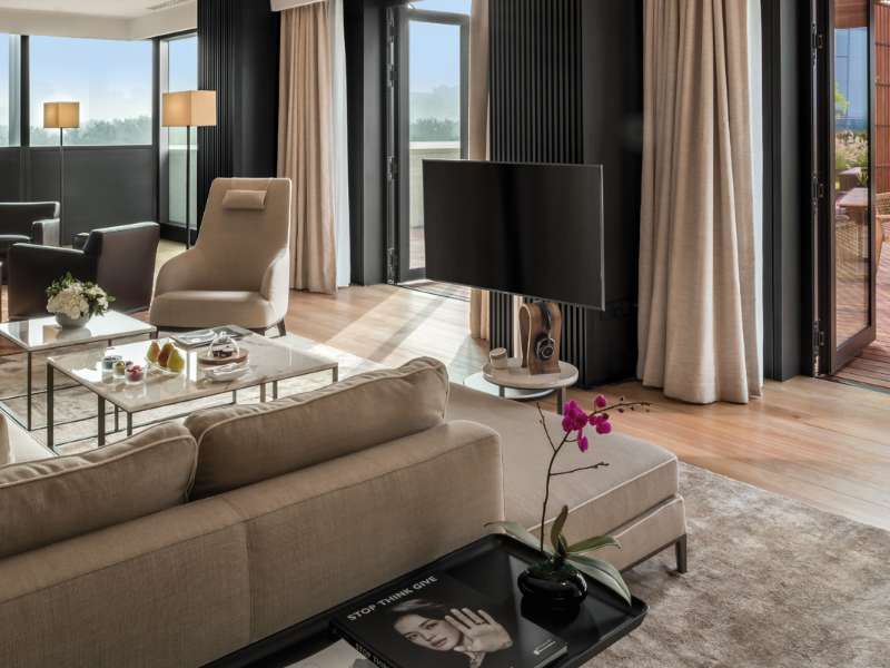 Terrace Suite at The Bvlgari Hotel Beijing