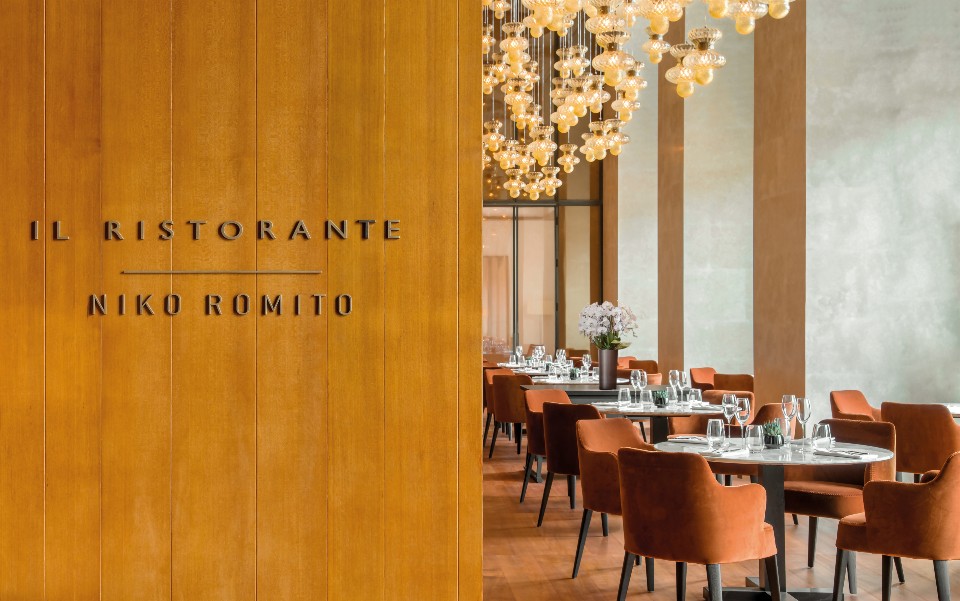 Top Luxury Italian Restaurant in Beijing China Bvlgari Hotel Beijing