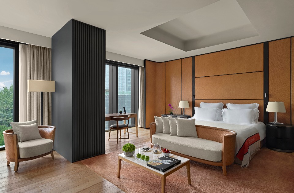 Luxury Hotel Superior Rooms Beijing China | Bvlgari Hotel Beijing