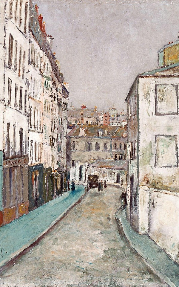 MAURICE UTRILLO、SCENE DE RUE、海外版超希少レゾネより UTRILLO、SACRE-COEUR、海外版超希少レゾネ、新品額付 - 絵画低