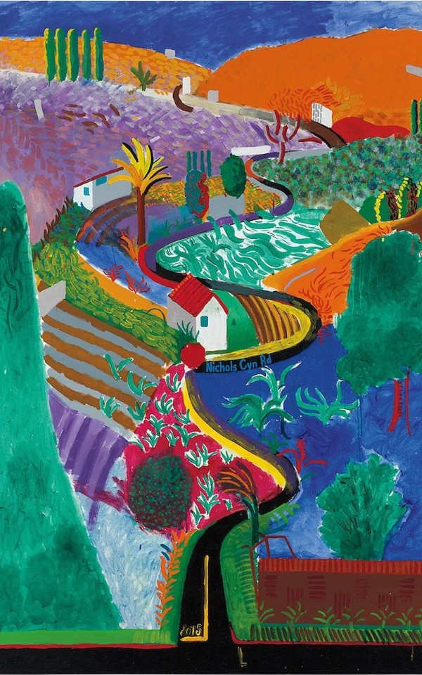 A Record David Hockney at Auction | ブルガリホテルロンドン