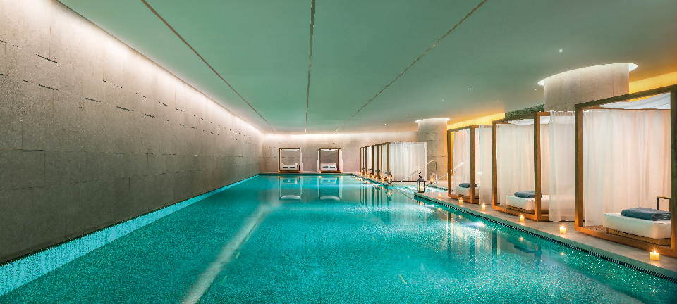 Pool at The Bvlgari Spa, Beijing