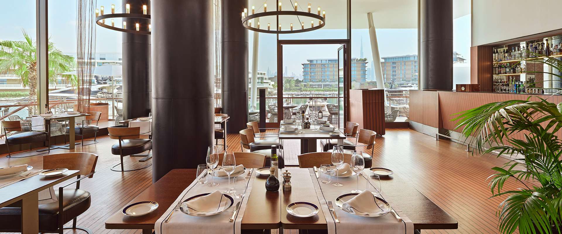 Bvlgari Resort Dubai - Yacht Club Restaurant