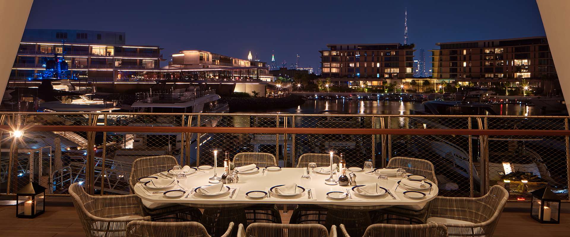 Bvlgari Resort Dubai - Yacht Club Restaurant
