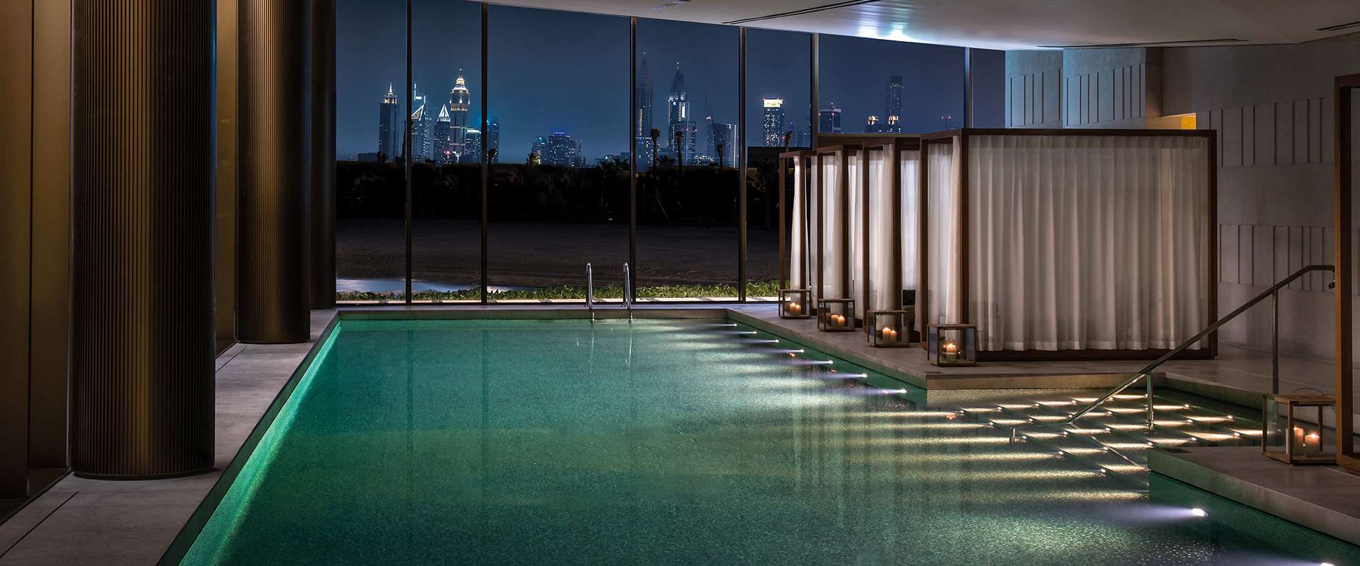 the-bvlgari-resort-dubai-the-bvlgari-spa-the-pool-by-night