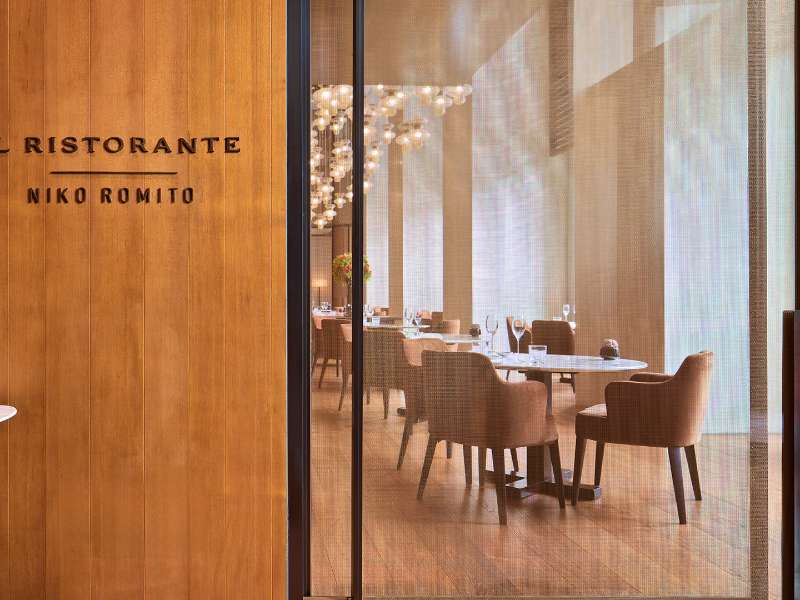 Bvlgari Hotel Beijing - Il Ristorante - Niko Romito Entrance