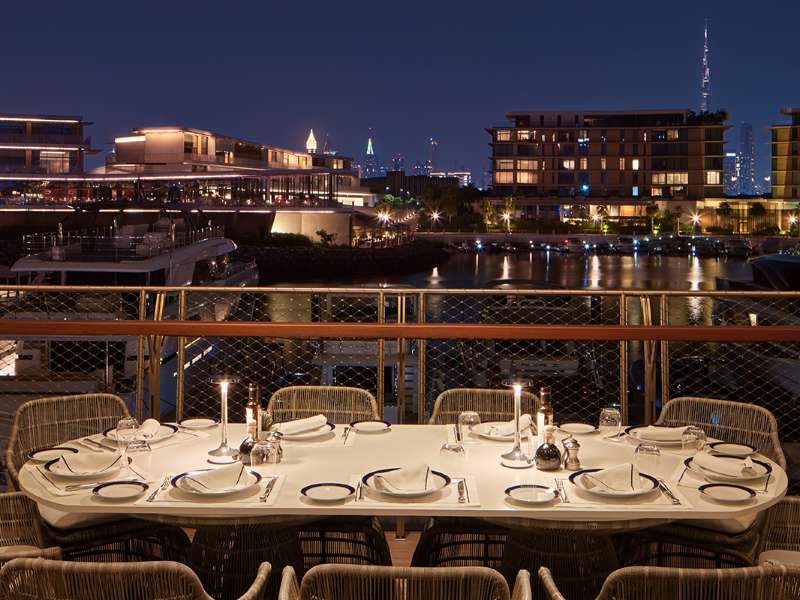 Bvlgari Resort Dubai - Yacht Club Restaurant