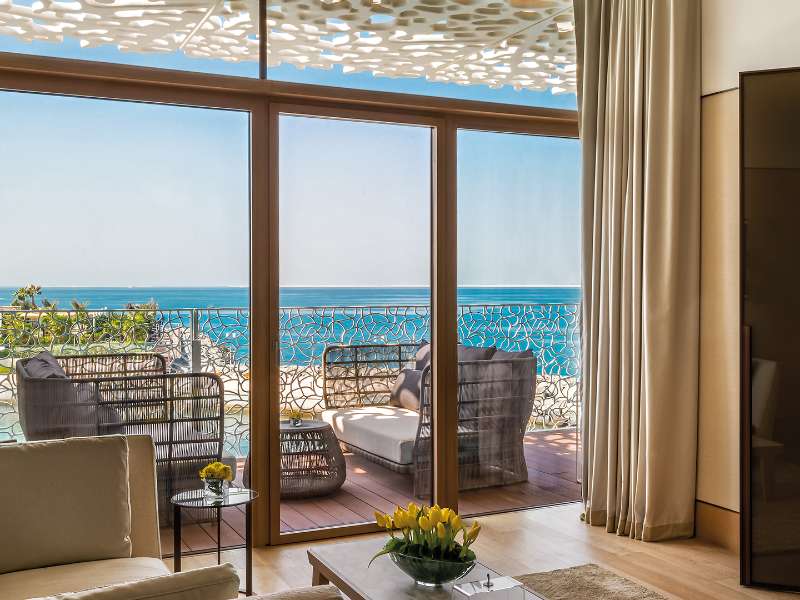 The Bvlgari Resort Dubai - Junior Suite - Livingroom - Ocean View 