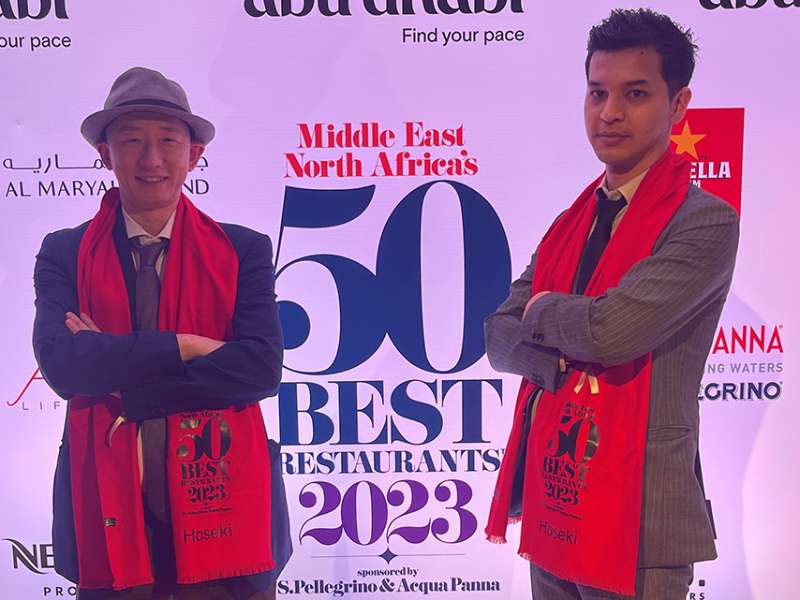 Bulgari Resort Dubai Hoseki Restaurant awarded 26th Best in the Region