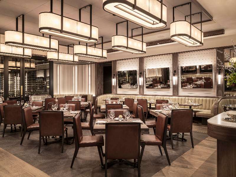 Elevado El cuarto este Italian restaurant in Knightsbridge, Sette | Bulgari Hotel London