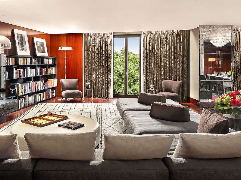 Bulgari Hotel London Bulgari Suite Living Room