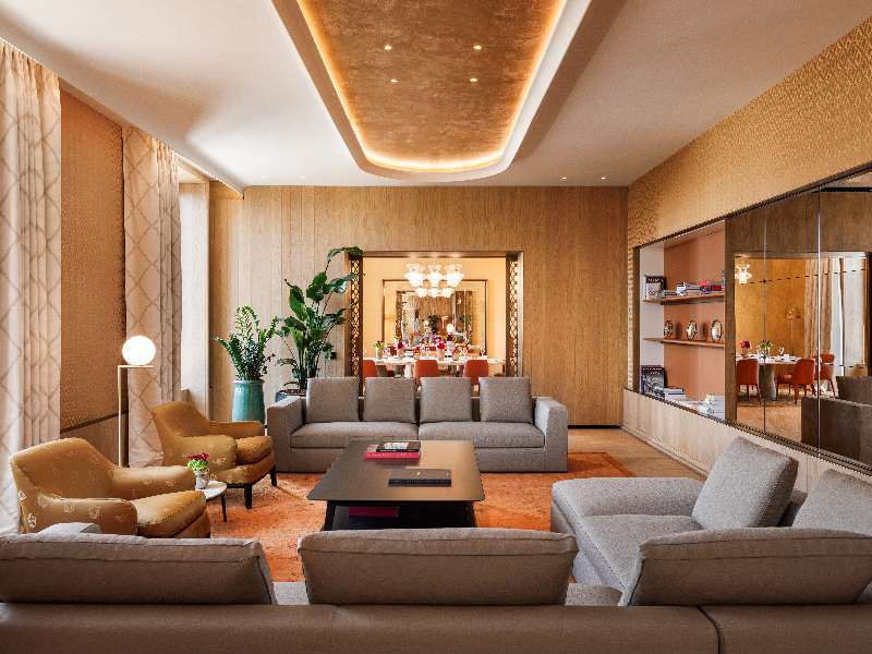 Bulgari Hotel Roma The Bulgari Suite Living Room