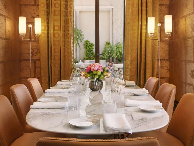 Bvlgari Hotel Roma - Private Dining Room