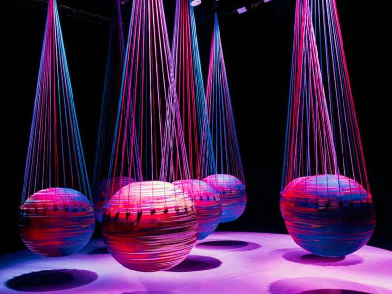 MOTOREFISICO, Swing, 2023, Euphoria - Art is in the Air, La Nuvola, Roma | Courtesy Balloon Museum