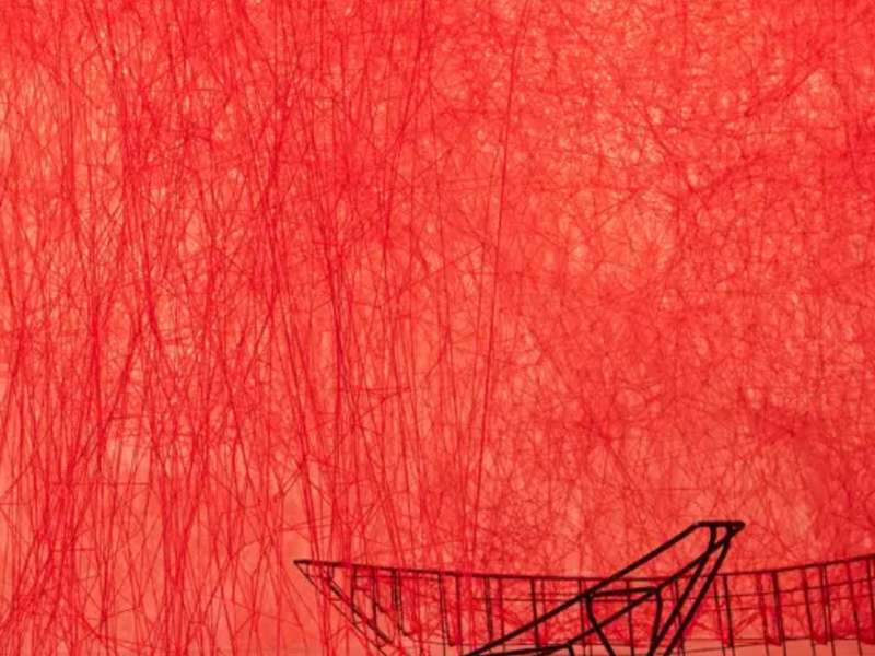 Uncertain Journey, 2016/2021, Shiota Chiharu. The Soul Trembles, Taiwan, 2021 | Photo: Guan-Ming Lin | &copy; VG Bild-Kunst, Bonn, 2023 | &copy; Adagp, Paris, 2024