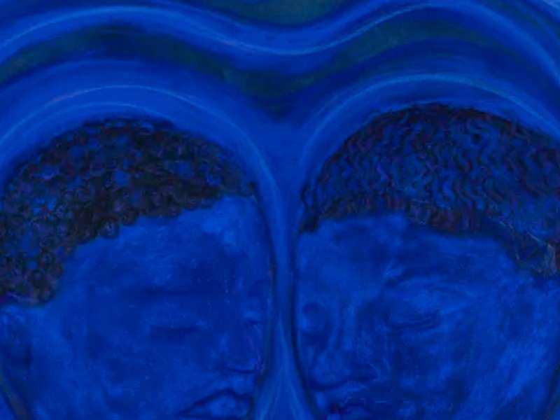 Sola Olulode, Waves Of Emotion Under The Moonlight, 2021 | Courtesy Lawrie Shabibi Gallery | &copy; Sola Olulode