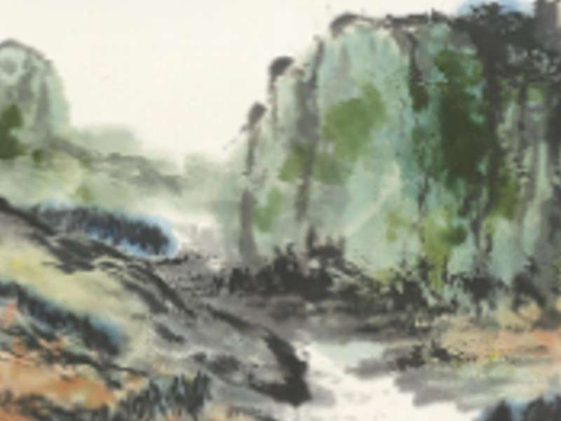 Zhi Shui Ren Shan: Special Exhibition of Chinese Landscape Masterpieces from Modern Chinese Artists | Courtesy Long Museum West Bund