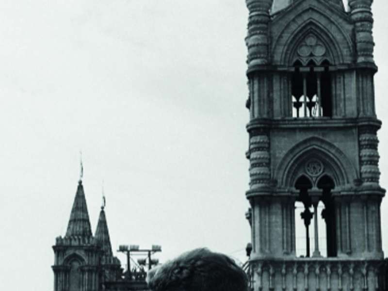 Enzo Sellerio photographs Palermo from the roof of the Cathedral, circa 1961 | &copy; Eredi di Enzo Sellerio