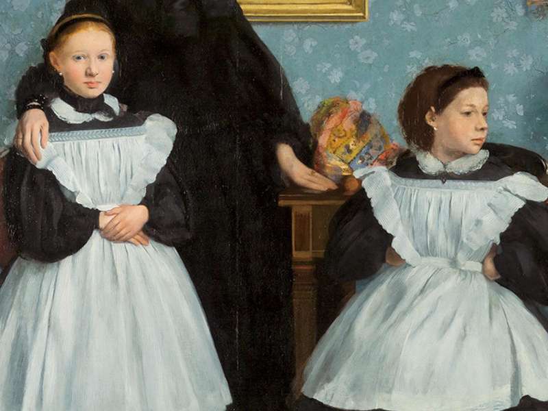 Edgar Degas, Family Portrait (Berelli Family), 1858-1869, Oil on canvas | Courtesy Mus&eacute;e d'Orsay, Paris | Photo: &copy; C2RMF / Thomas Clot