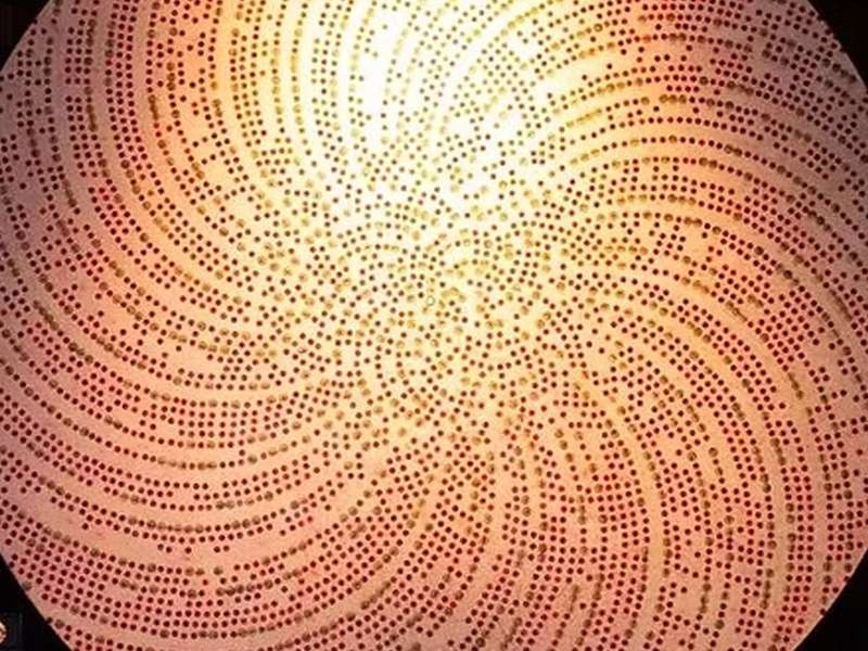 Jiaying Liu, 1000 Eyes, 2020, Oil on canvas, Video installation, Raspberry Pi, 4.2 &times; 7.5 m | Courtesy Tang Contemporary Art | &copy; Jiaying Liu