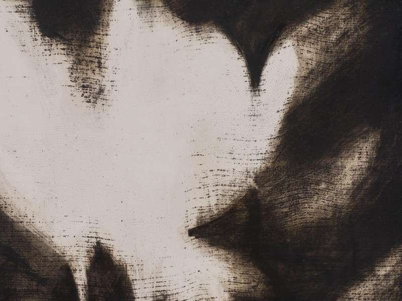 Cl&eacute;mentine Bruno, Suite 6 05, 2022, Olio e geso tradizionale su legno, 37 &times; 64.5 &times; 2.7cm | Courtesy Tabula Rasa Gallery Beijing | &copy; Cl&eacute;mentine Bruno