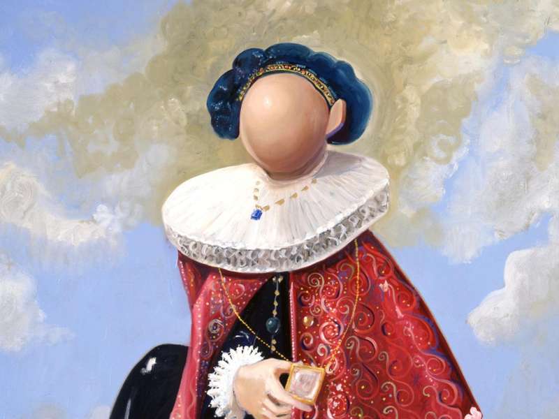 George Condo, The Portable Artist, 1995, Private Collection | &copy; ADAGP | Courtesy Mus&eacute;e d'Art Moderne de Paris