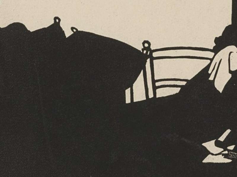 F&eacute;lix Vallotton, Triumph (Le Triomphe) from Intimacies (Intimit&eacute;s) 1897, courtesy &copy;&nbsp;Mitsubishi Ichigokan Museum