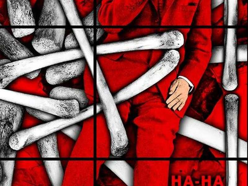 Gilbert & George, HA-HA, 2022 | Courtesy &copy; Gilbert & George