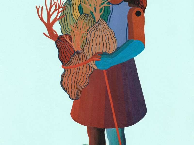 Otobong Nkanga, Social Consequences V: The Harvest, 2022, Collection Wim Waumans | Courtesy &copy; Otobong Nkanga