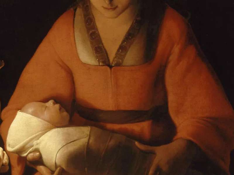 Georges de La Tour, Le Nouveau-N&eacute;, Circa 1647-1648, Oil on canvas, 76.7 &times; 95,5 cm, Rennes, Mus&eacute;e des Beaux-Arts | &copy; Mus&eacute;e des Beaux-Arts, Rennes