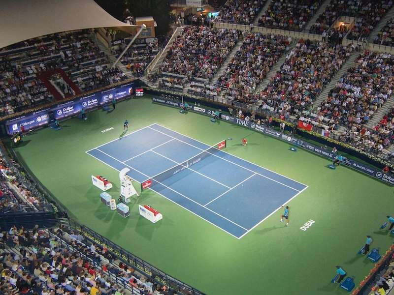 Courtesy Dubai Duty Free Tennis Stadium