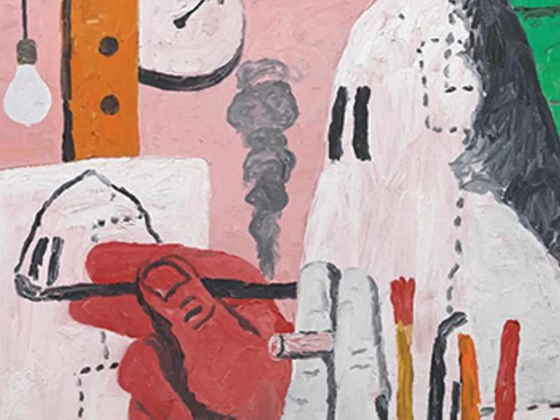 Philippe Guston, The Studio (L&rsquo;atelier), 1969, Oil on canvas, 121.9 &times; 106.7 cm, Promised gift of Musa Guston Mayer to The Metropolitan Museum of Art