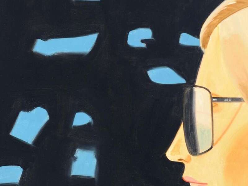 Alex Katz, Reflection with Kirsten, 2008, Oil on canvas, 185 &times; 228 cm | &copy; Alex Katz | Courtesy Monica De Cardenas