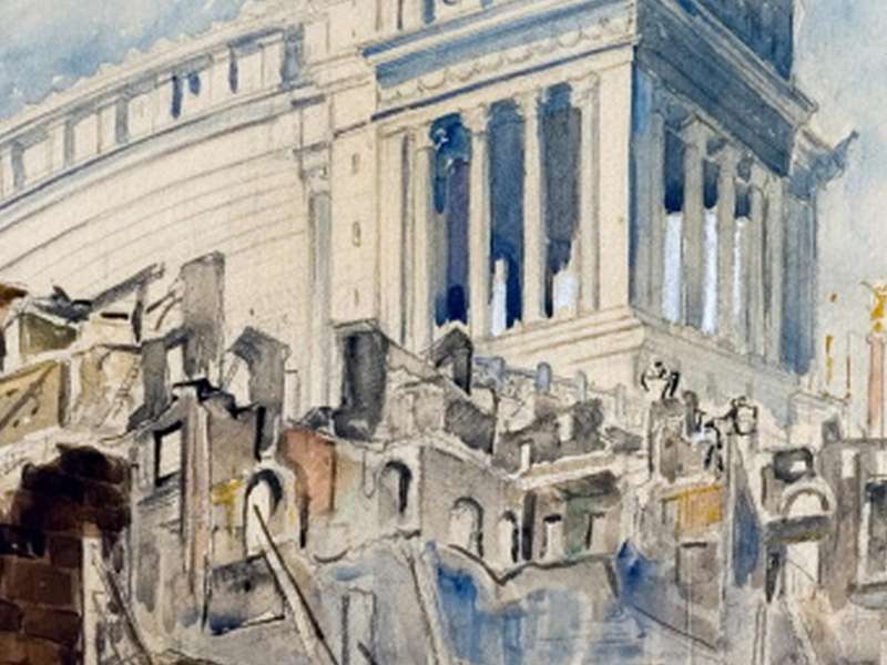 Maria Barosso, Demolition of Houses on Via Cremona for Excavations at the Forum of Caesar