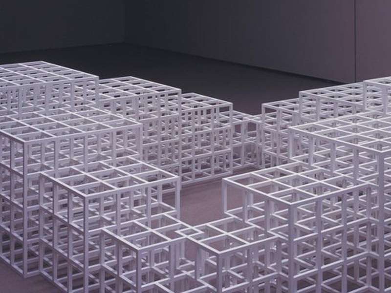 Sol Lewitt, Structure (One, Two, Three, Four, Five as a Square), 1978-1980, Collection of Shiga Museum of Art | &copy; 2025 The LeWitt Estate / Artists Rights Society (ARS), New York | Courtesy Paula Cooper Gallery