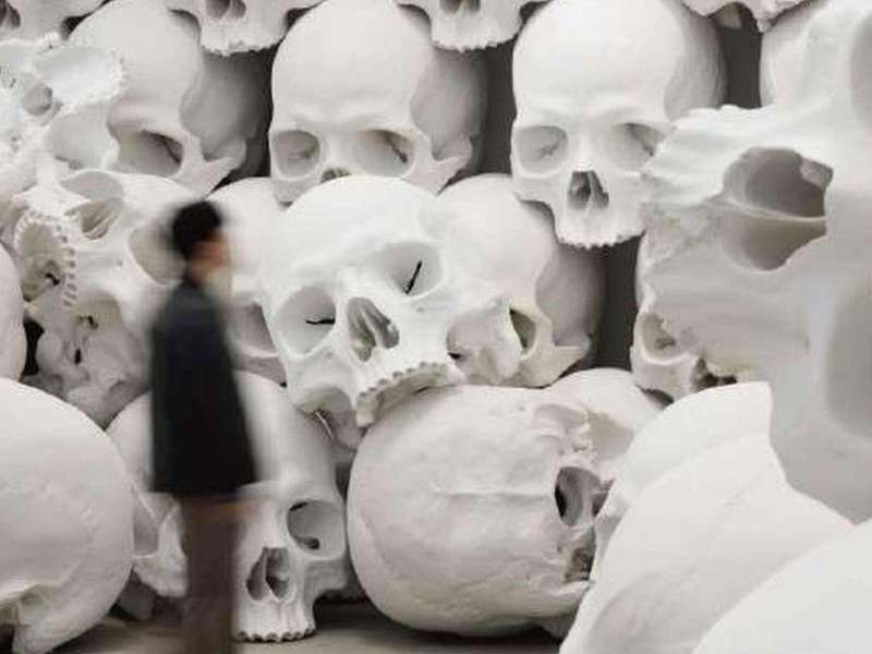 Ron Mueck, Mass, 2016-2017, Collezione National Gallery of Victoria, Melbourne, Felton Bequest, 2018 | Photo: Nam Kiyong | Courtesy the Fondation Cartier pour l&rsquo;art contemporain, National Museum of Modern and Contemporary Art, Korea