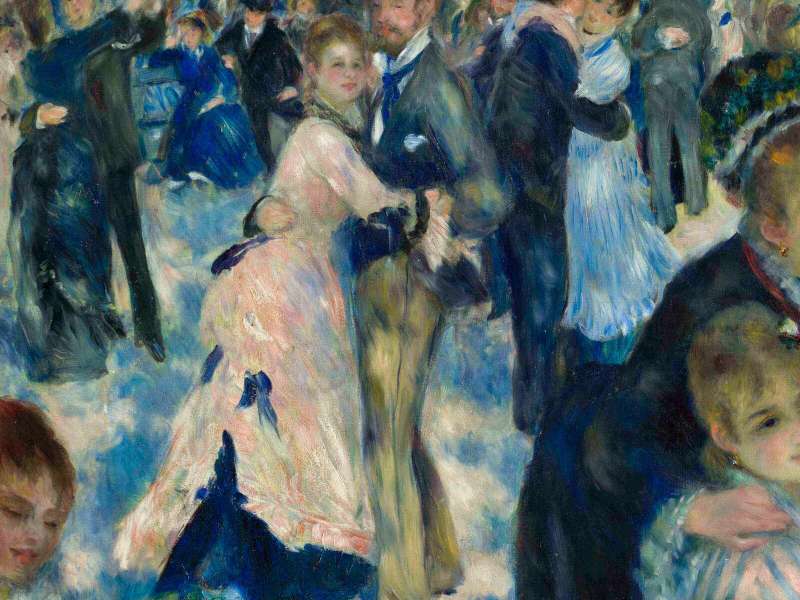 Auguste Renoir, Dance at Le Moulin de la Galette, 1876, Mus&eacute;e d'Orsay, Paris | Courtesy RMN-Grand Palais / Patrice Schmidt / Distributed by AMF