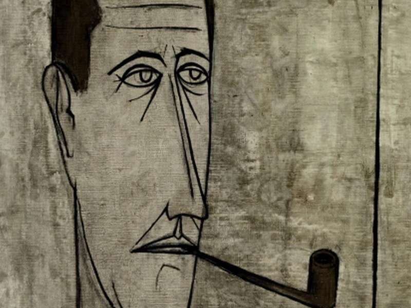 Bernard Buffet, Portrait du Docteur Girardin, 1949 | Courtesy &copy; Bernard Buffet - Paris Mus&eacute;es / Mus&eacute;e d'Art moderne de Paris / ADAGP, Paris