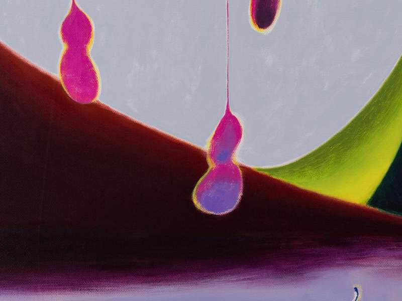 Jin Haofan, Day and Night 1, Acrylic on canvas, 125 &times; 165 cm, 2025 | &copy; Jin Haofan