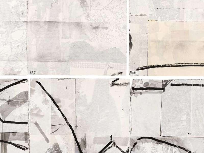 Wang Jieyin, Landscape BA, 2024, Mixed Media on Paper, 204 &times; 248 cm