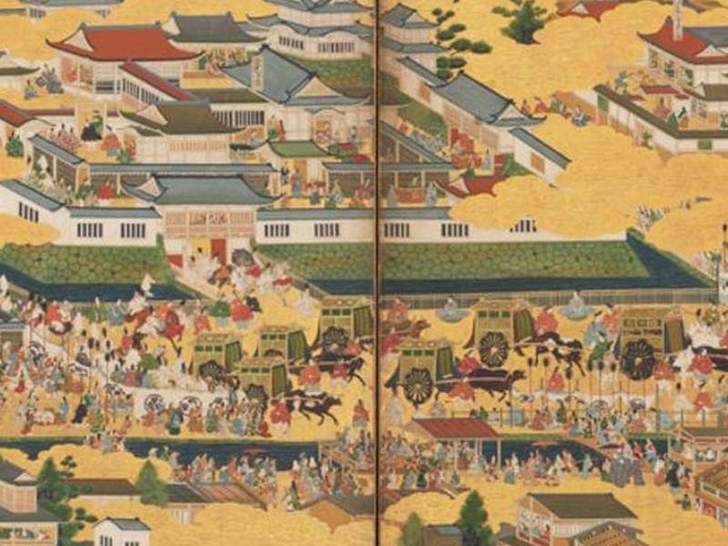 Unknown artist, Views of Kyoto City and Its Surroundings, Edo Period | Courtesy &copy; Artizon Museum, Tokyo
