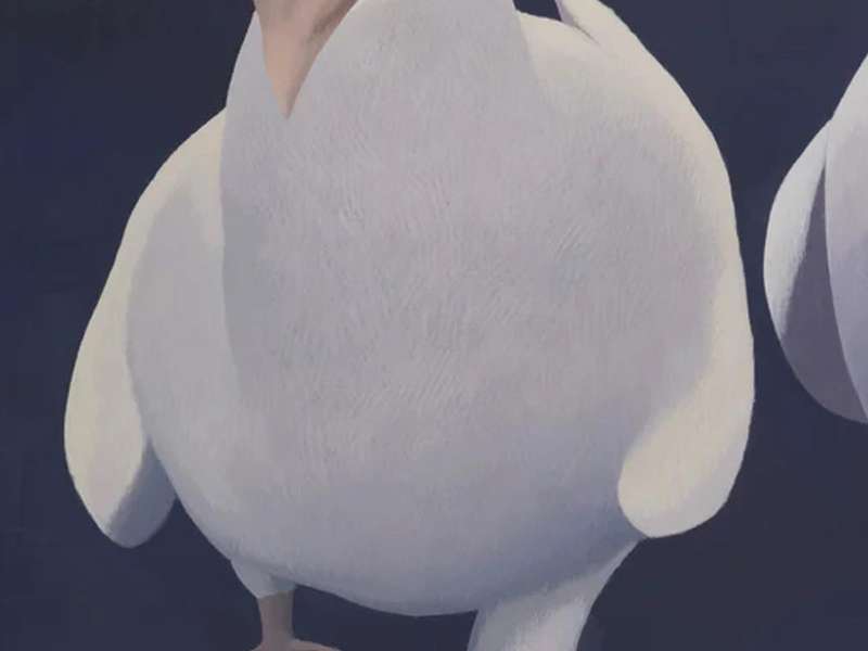 Li Manjin, Longing to Fly No.16, 2025, Acrylic on canvas | &copy; Li Manjin | Courtesy Whitestone Gallery Beijing