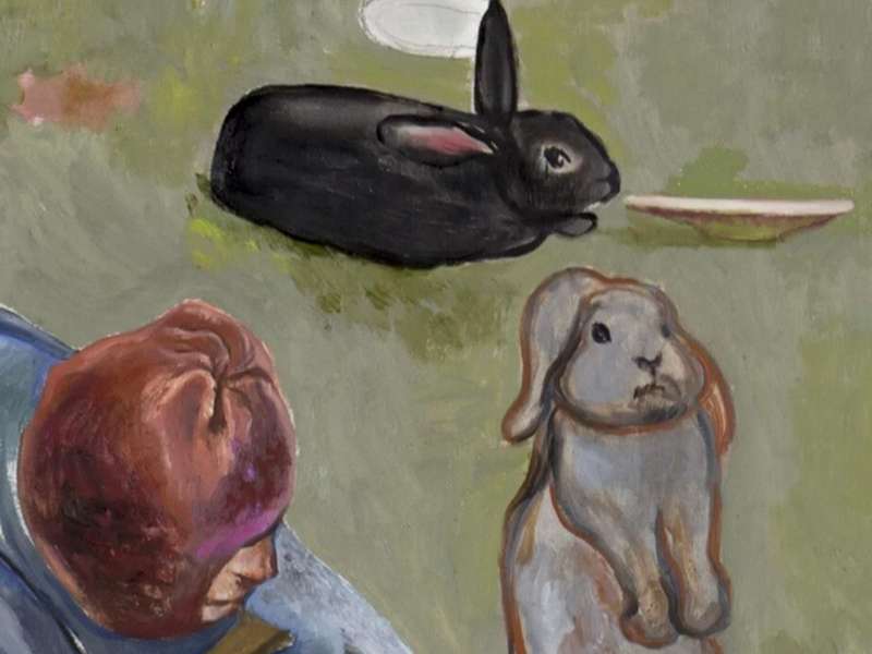 Duan Jianyu, A Good Guy (detail), 2017, Oil on canvas, 140 &times; 180 cm | &copy; Duan Jianyu | Courtesy Vitamin Creative Space