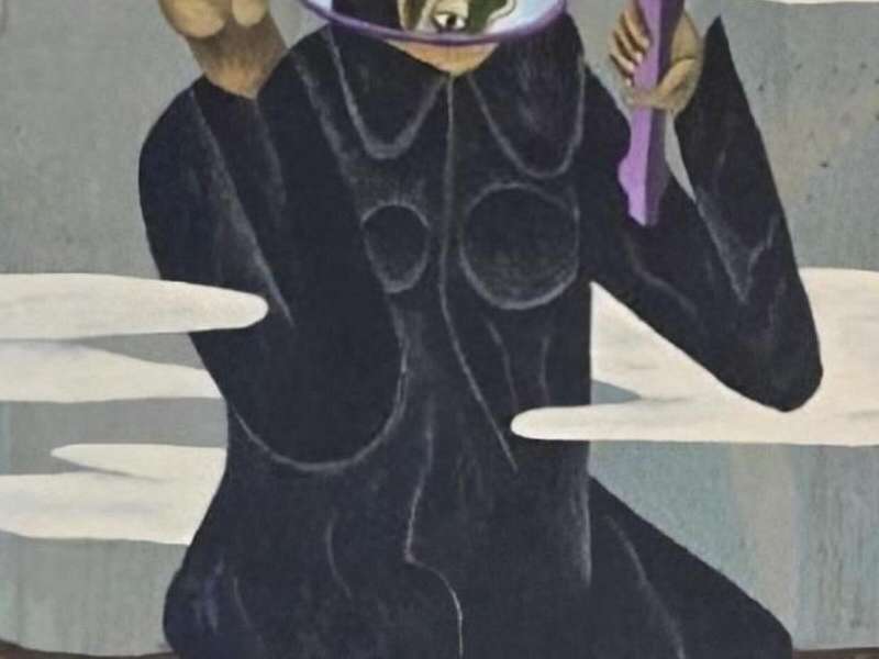 Salah Elmur, Fire Behind the Mountain, 2025 | Courtesy &copy; Salah Elmur