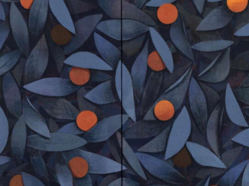 Ryan Mrozowski, Untitled (Nocturne), 2025, Acrylic on linen, 100 &times; 150 cm, Current location Shanghai