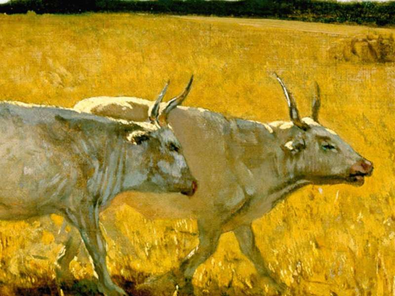 Telemaco Signorini, Pascoli a Castiglioncello, 1861