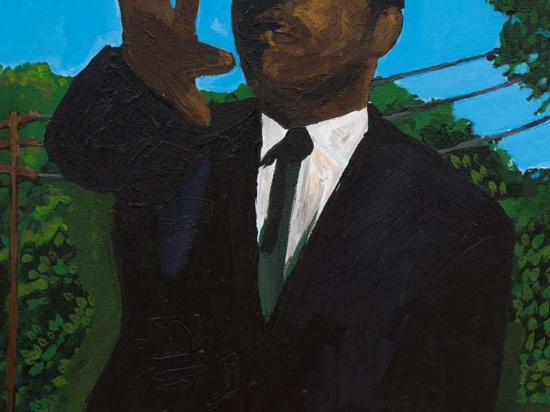 Henry Taylor, Untitled, 2016-2022, Collection Angella and David Nazarian | Courtesy &copy; Henry Taylor | Hauser & Wirth | Photo: Jeff McLane