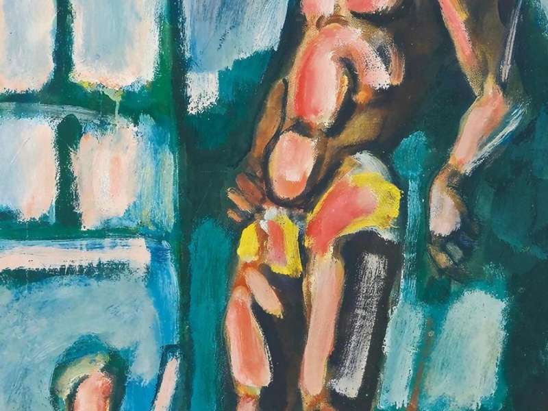 Georges Rouault, Le mod&egrave;le, souvenir d&rsquo;atelier, 1950, Private collection Courtesy &copy; JL Losi &copy; ADAGP Paris | Panasonic Shiodome Museum of Art