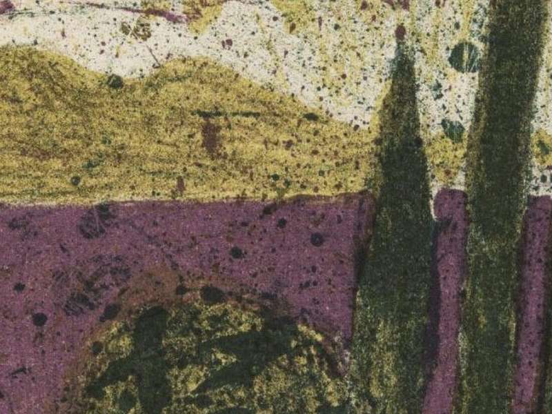 Max Peiffer Watenphul, Persian Landscape, 1966 | Photo: Antonio Idini | Courtesy the Max Peiffer Watenphul Foundation