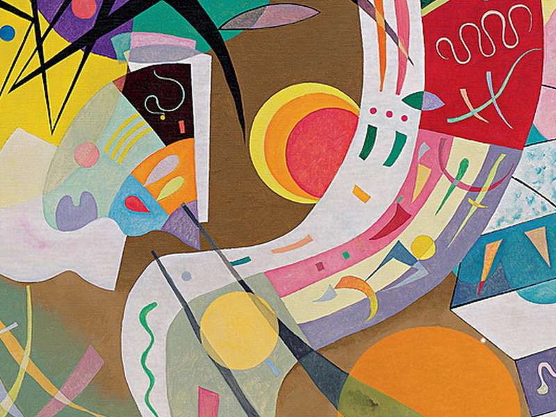 Vasily Kandinsky, Dominant Curve, 1936 | Courtesy &copy; Solomon R. Guggenheim Museum, New York | Foto: Kristopher McKay &copy; 2025 The Solomon R. Guggenheim Foundation, New York